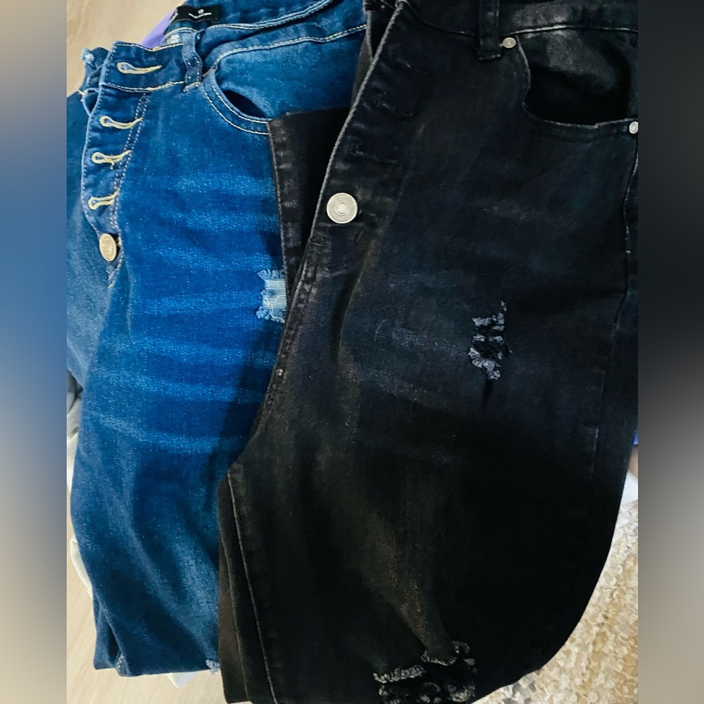 Special One Women’s Juniors Button Up Jeans Bundle Size 13